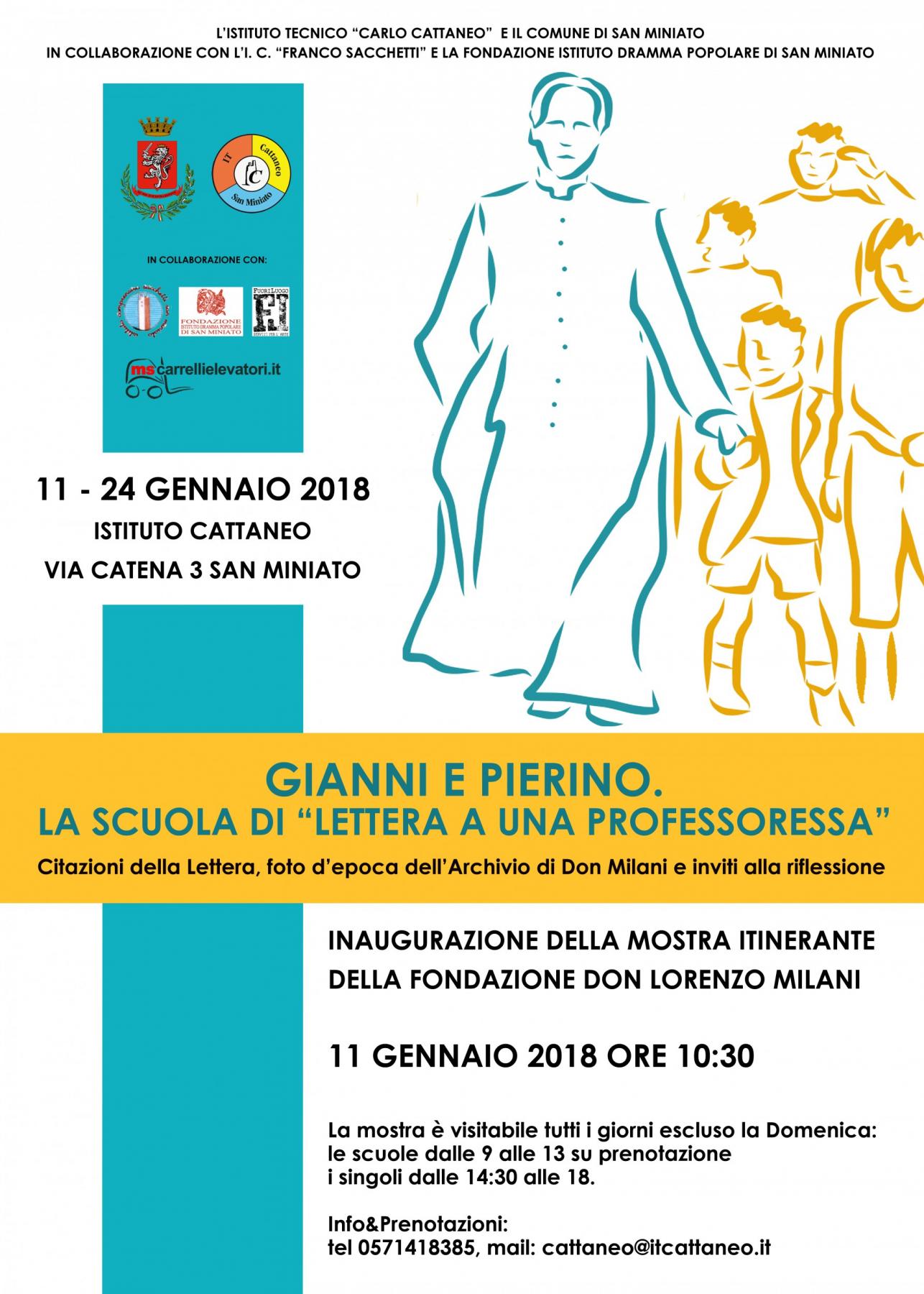 “Gianni e Pierino. La scuola di Lettera ad una professoressa” “Gianni e Pierino. La scuola di Lettera ad una professoressa”