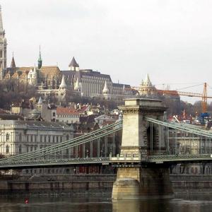 Hungary. Budapest the dark