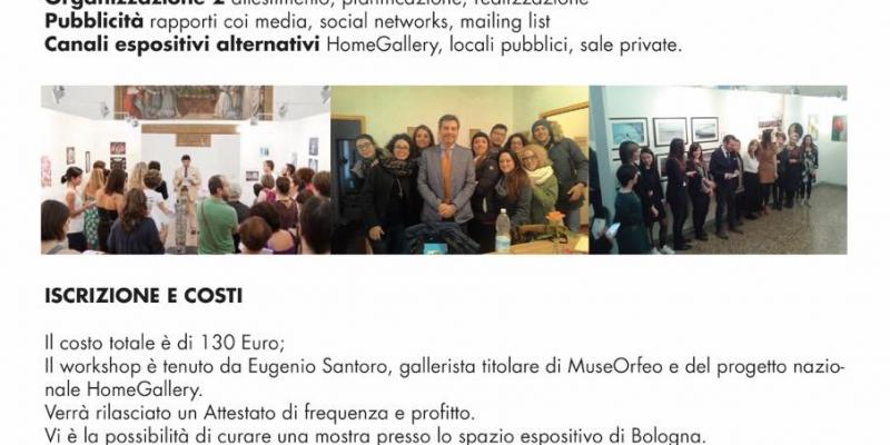 Workshop per curatori d'arte, MuseOrfeo Bologna Workshop per curatori d'arte, MuseOrfeo Bologna