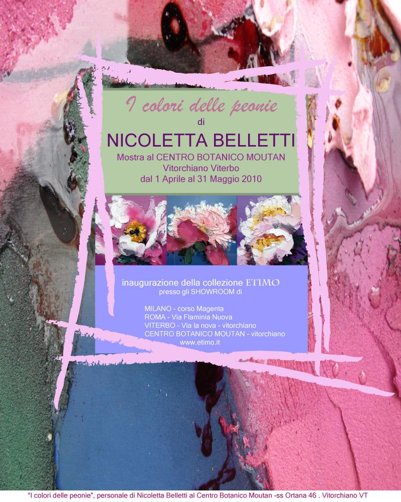 I colori delle peonie