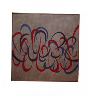 Contrappunto n.1    olio su tela    100x100    1997