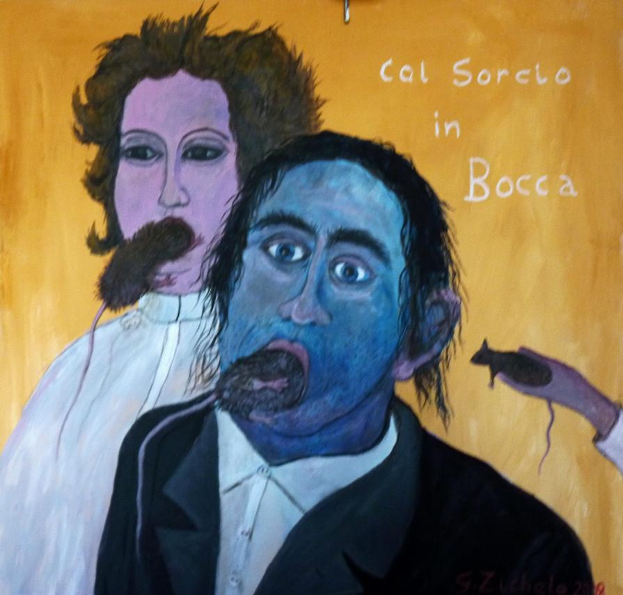 COL SORCIO IN BOCCA espressione romana