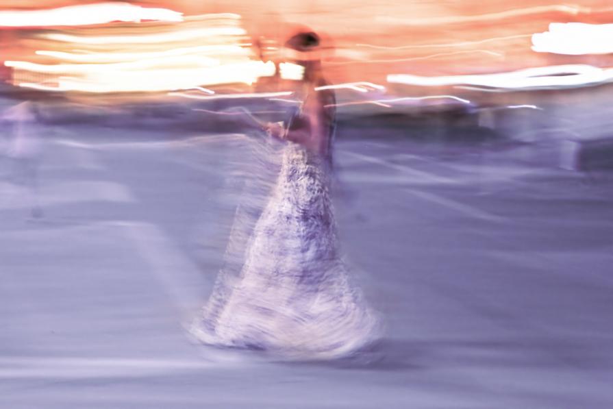 NIGHT VISITORS (floatig skirt) NIGHT VISITORS (floatig skirt)