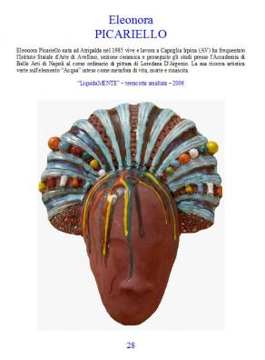 "liquidaMENTE" - terracotta smaltata - pubblicazione in catalogo concorso Museo Donato Massa - Pietrastornina (AV)