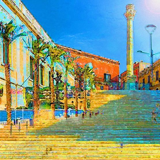 La suggestiva Brindisi...!!! La suggestiva Brindisi...!!!