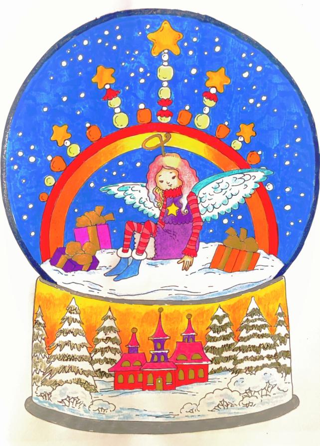 In una sfera di vetro... l'anima del Natale è custodita gelosamente..