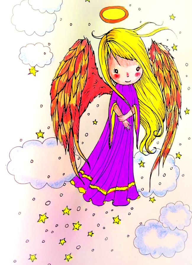 Gli angeli ci guidano..ma è il nostro coraggio a sollevarci più in alto !!!