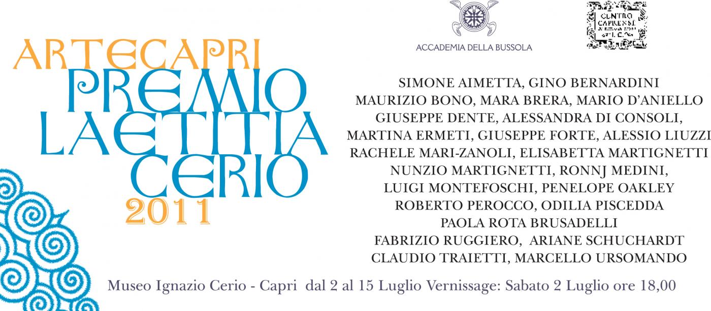 ARTECAPRI PREMIO LETITIA CERIO