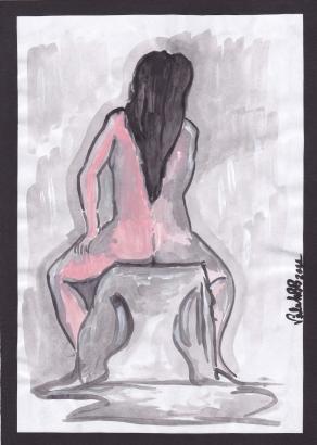 Mini_Picture su carta (SERIE PITTORICA NUDI)