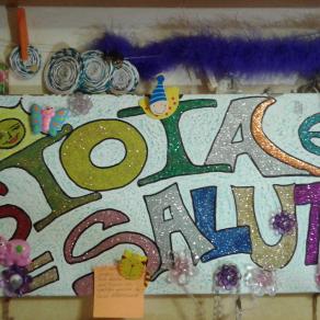 Pannello di metallo per appunti (con calamite) con una santa Verità