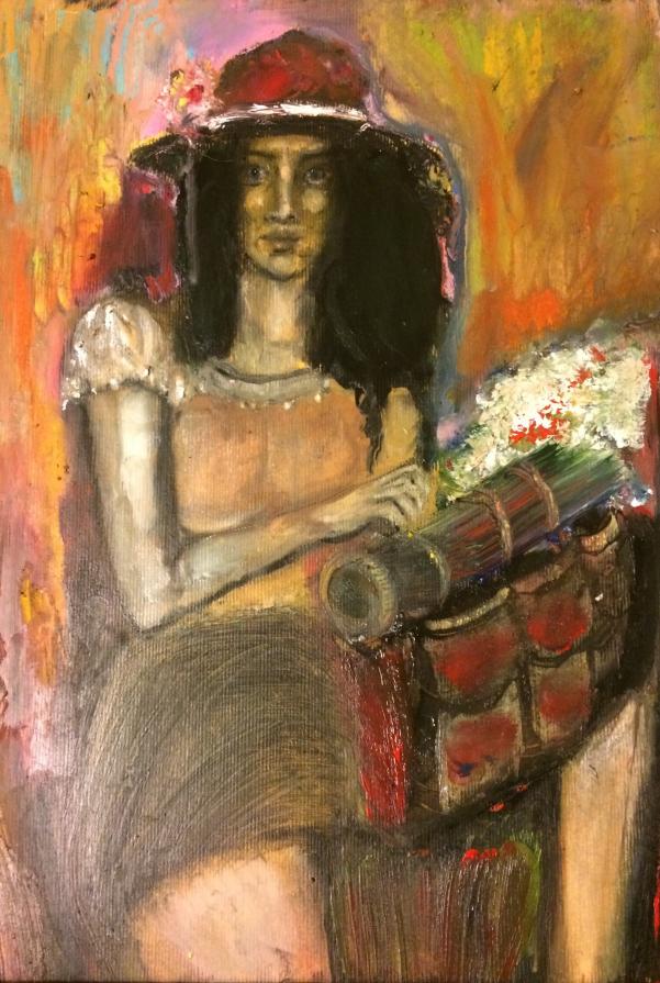 Fine Estate  /Olio su cartoncino 