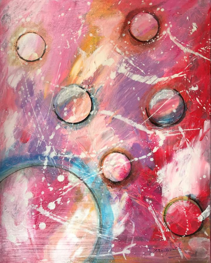 Serena Vernole - Benedetta Zahami - abstract - olio su tela - 40 x 50 Serena Vernole - Benedetta Zahami - abstract - olio su tela - 40 x 50