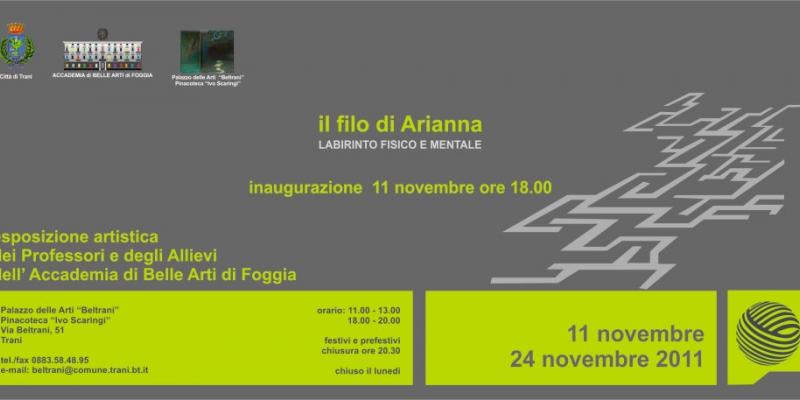 Il filo di Arianna (labirinto fisico e mentale) Il filo di Arianna (labirinto fisico e mentale)