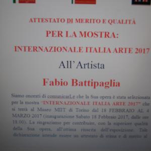 Mostra Internazionale "Italia Arte" 2017 Torino