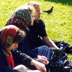 Russia. Faded images