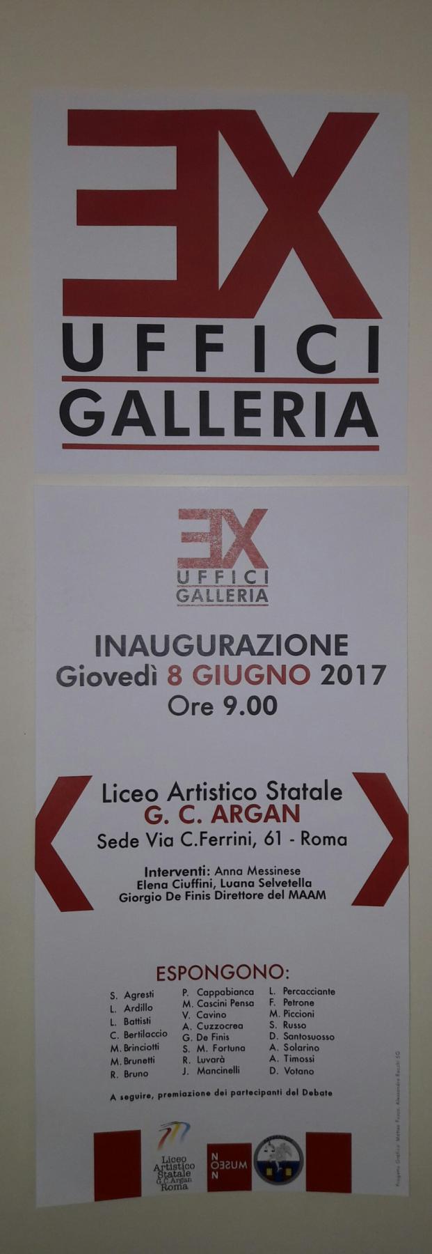 MuseoNonmuseo - Ex offices gallery Artistic High School G.C.Argan Roma