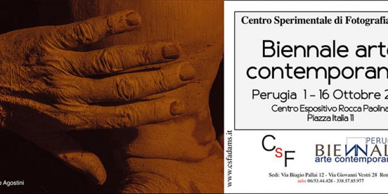 The contemporary art biennial  city of Perugia