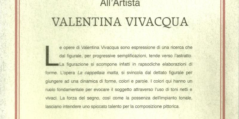 Recensione critica per l'opera: "La cappellaia matta" Recensione critica per l'opera: "La cappellaia matta"