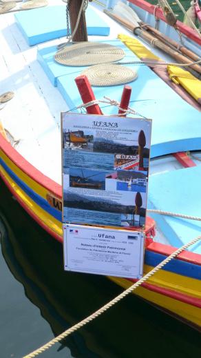 Ufana, barque du patrimoine catalan