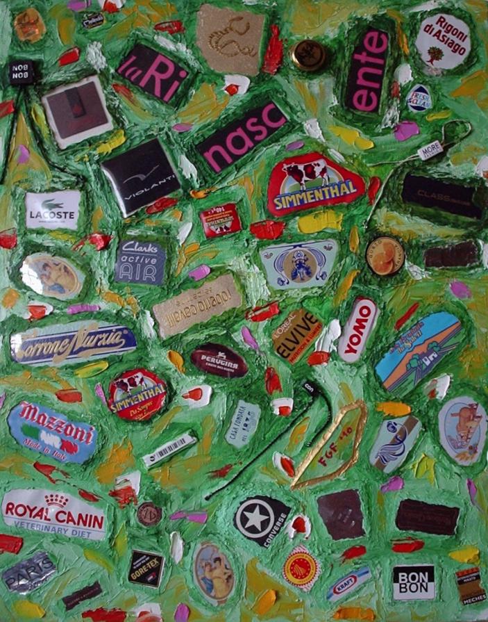 PUBBLICITA' 5 (coriandoli di pubblicità)