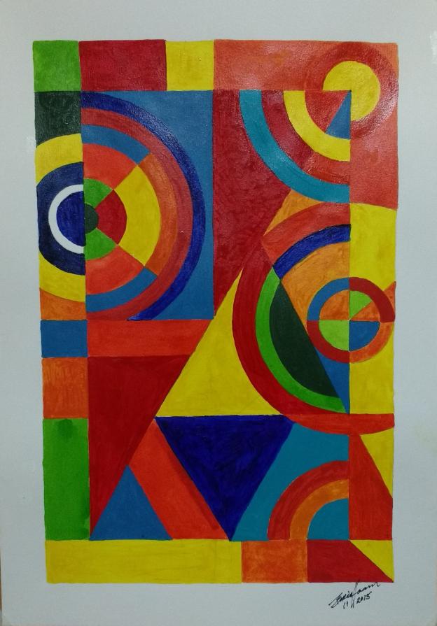 COMPOSITION NR 027 – "Square 011" – By EURICO HAAN – 2015