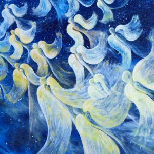 "Il volo degli angeli", particolare