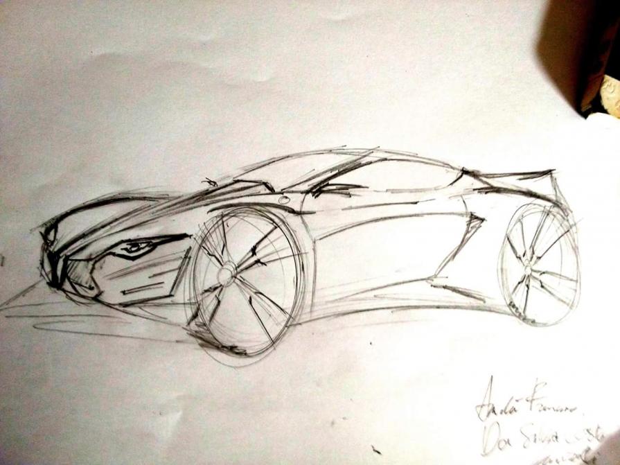 Sketch Car#A.R.A Art&Design