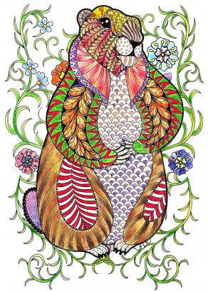 COLORIAMO IL NATALE 9...!!!