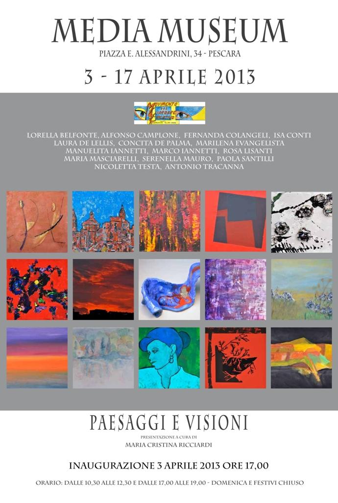 Exhibition of Painting, Sculpture and Photography "Landscapes and Visions"