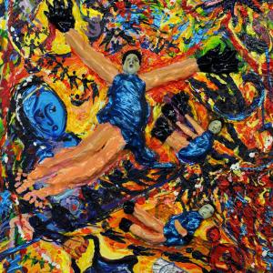 Inauguration of personal exhibition by Maurizia Piazzi, Tiziana Salvi, Luigi Cau, presents Denitza Nedkova