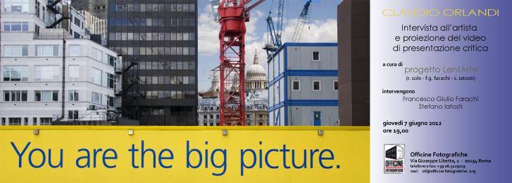 You are the big picture