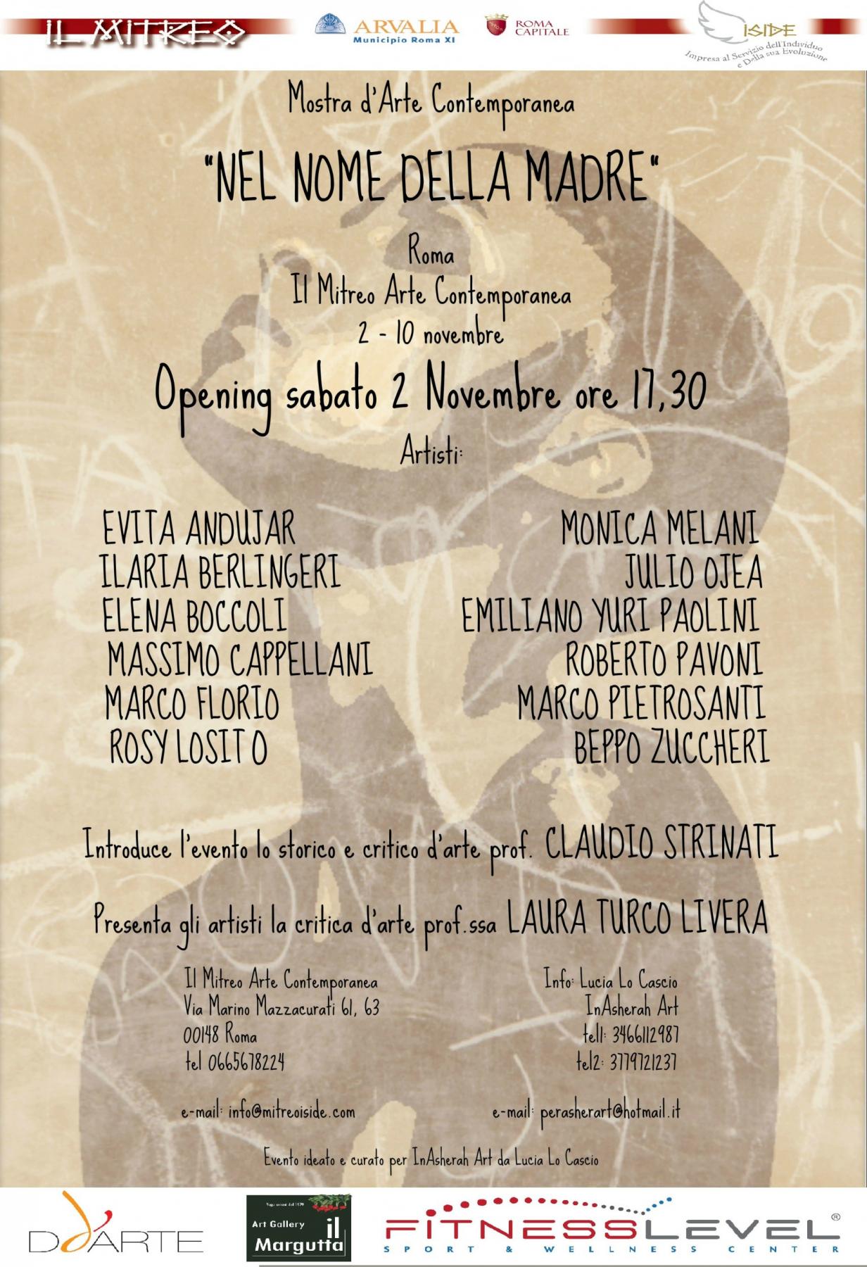 Mostra d'Arte Contemporanea "Nel Nome della Madre"