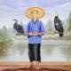 Pescatore con Cormorani