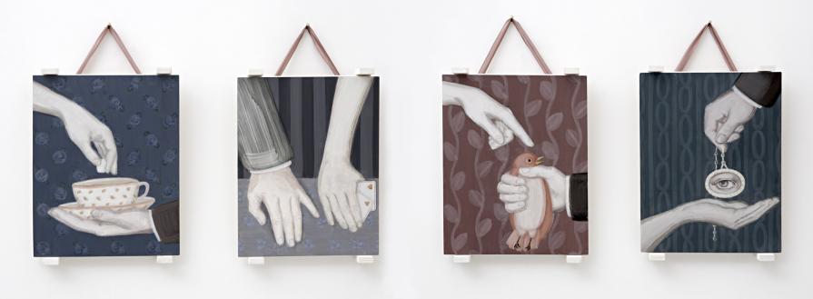 please be all I want you to be:  and there are hands carrying out the the genteel rituals of love