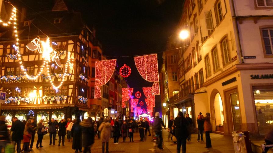Dans les rues de Strasbourg