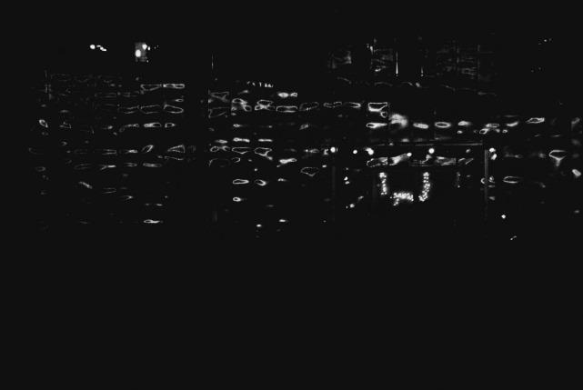 Lights in black and white