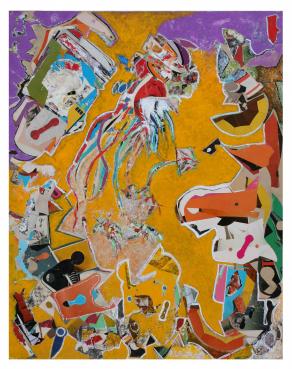 Città giostra visitata dagli aquiloni per l'inaugurazione del monumento al cane giallo