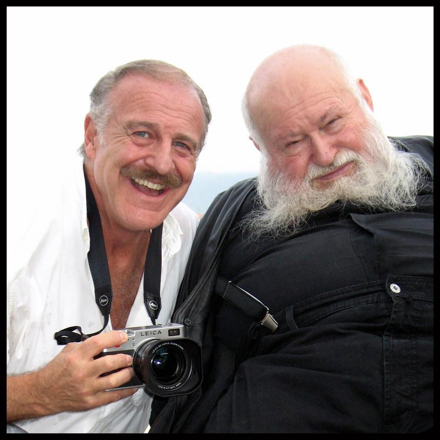 Hermann Nitsch and Augusto De Luca.