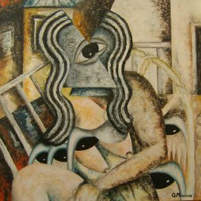 Donna al balcone op.n°1