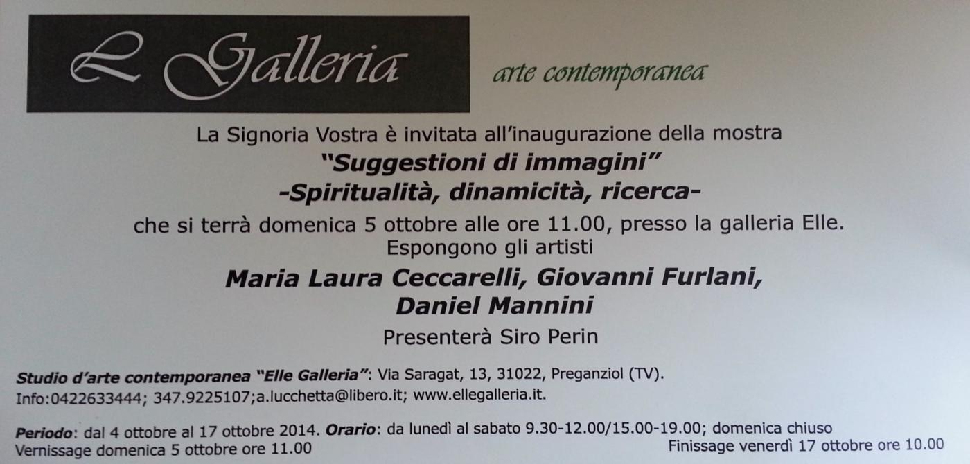 "Suggestioni di immagini" Spiritualità, dinamicità, ricerca