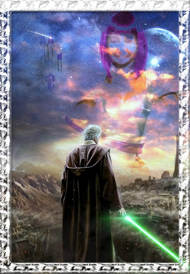 Fantastica la ragazza, eh?..Non so se ucciderla o innamorarmi di lei!"