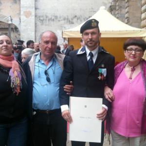 OMAR SALVAGNO NOMINATO CAVALIERE DELLA REPUBBLICA ITALIANA 