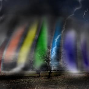 riflessioni di luce continua