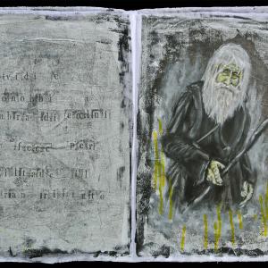 Mixed Media DANTE - Caronte