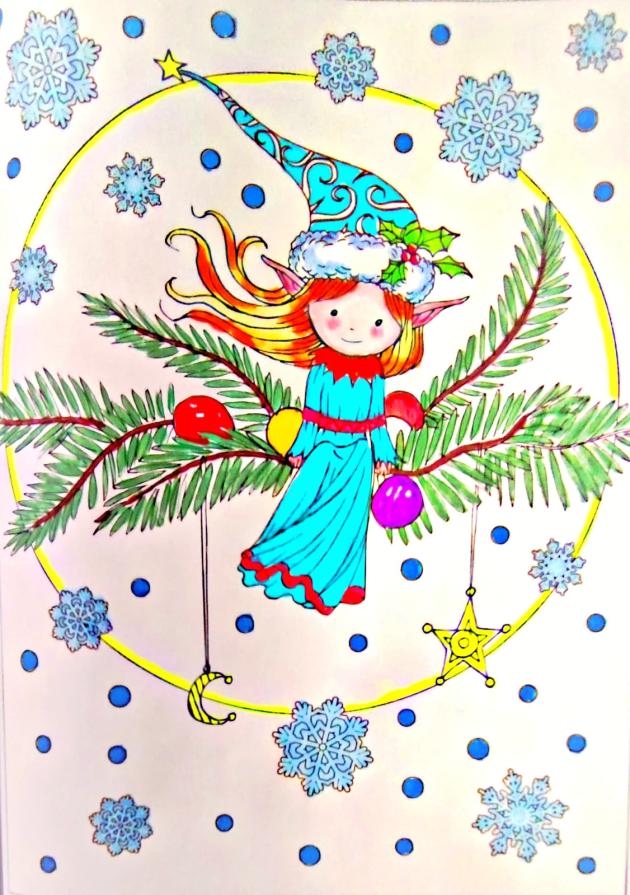 Nel cuore dell'inverno.. anche il più piccolo elfo porta un sole di gioia !!! ❤️