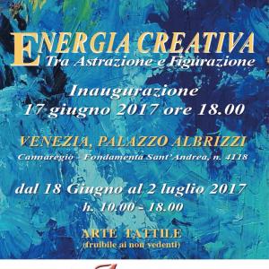 Invitation: Artistic Collective "Creative Energy - Between Abstraction and Figure", Venice