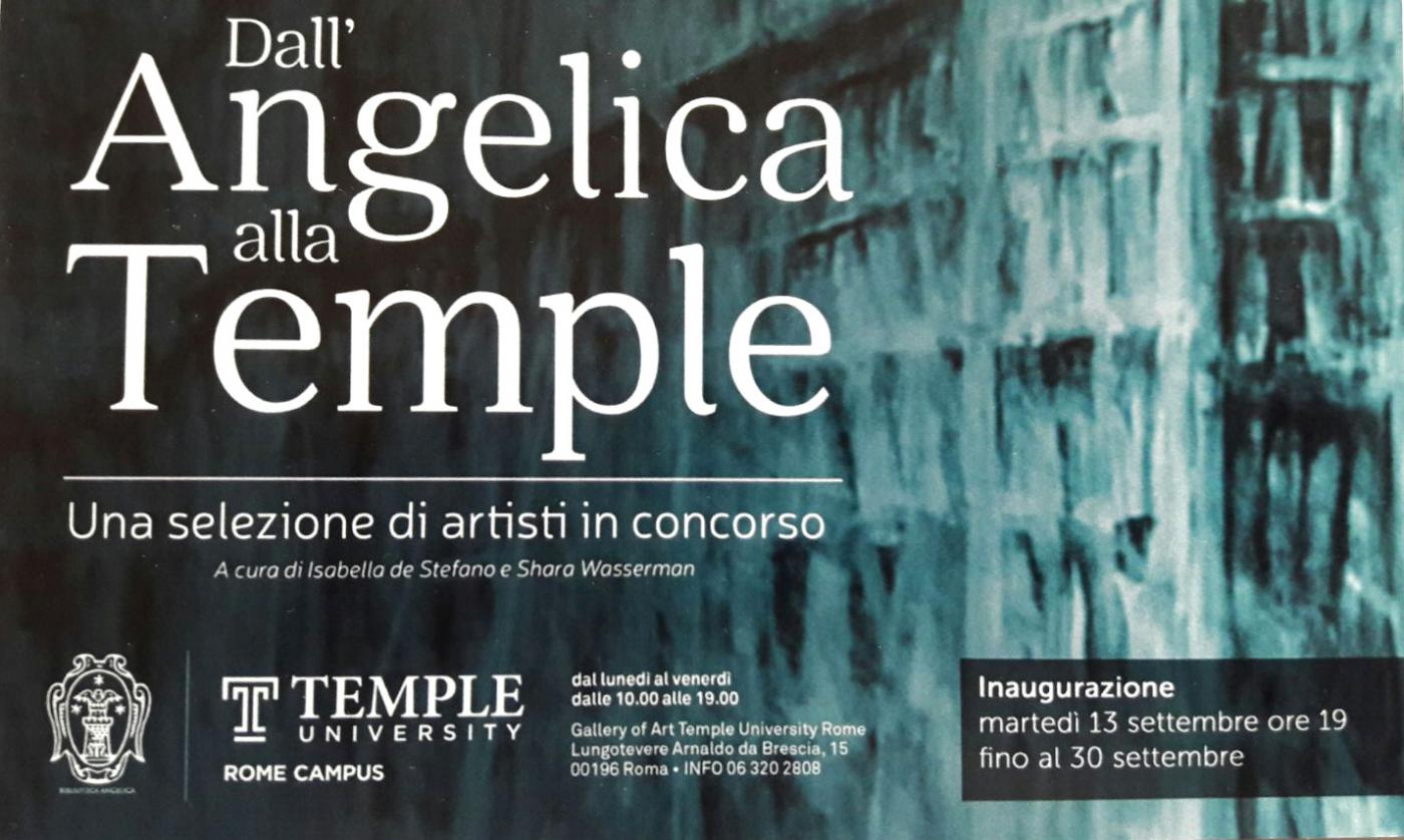 Dall'Angelica to Temple- By Isabella de Stefano and Shara Wasserman-Gallery of Art, Temple University Rome