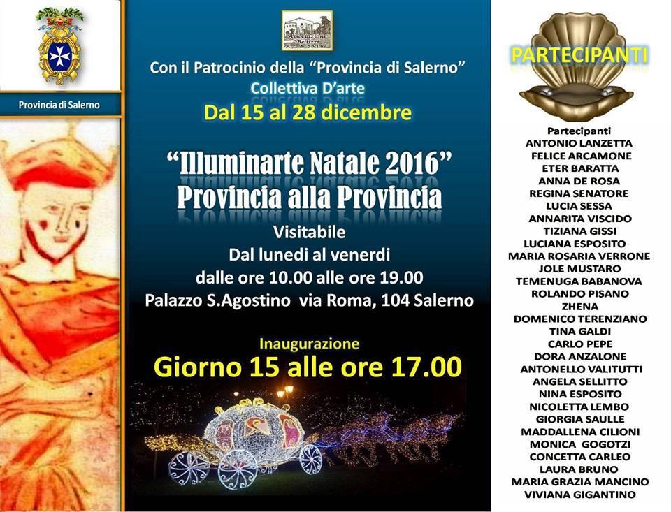 ILLUMIN'ARTE (collettiva curata da me Anna De Rosa)