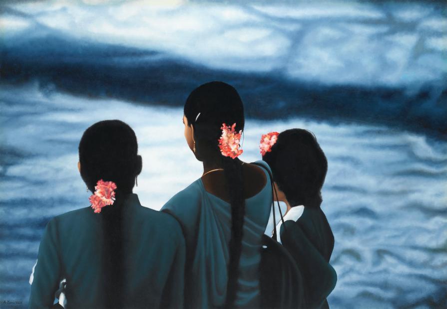 Dawn at Cape Comorin Dawn at Cape Comorin