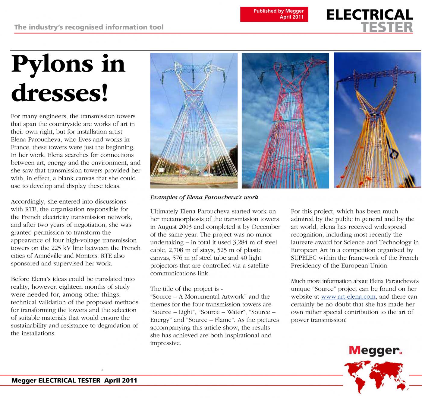 Pylons in dresses! Pylons in dresses!